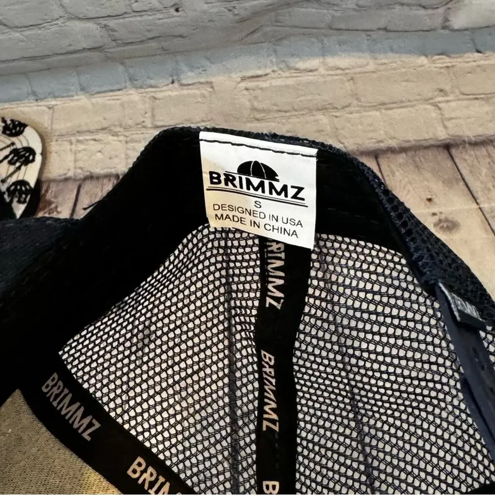 BRIMMZ Dark Wash Denim Toddler Hat